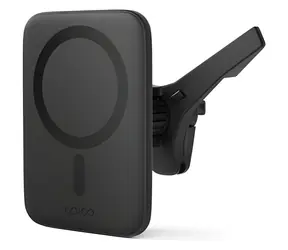 Epico iStores Qi2 Mag+ Ultrathin černá / Bezdrátová nabíječka do auta / Qi2 / 15W