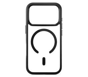 Epico Hero Pro Mag+ Case iPhone 17 Pro Max černá transparentní / Kryt / Qi2 & MagSafe kompatibilní