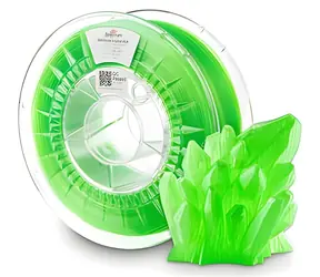 Spectrum PLA Crystal Neon Green / Filament / PLA / 1.75 mm / 1 kg