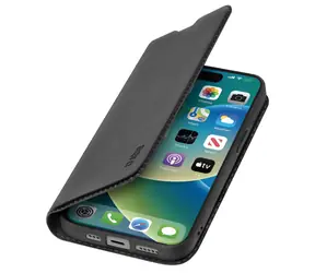 SBS Book Wallet Lite pro Apple iPhone 15 černá / Pouzdro / Flip design