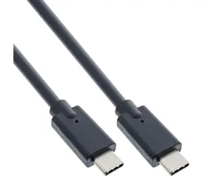 InLine USB-C (M) - USB-C (M) černá / Kabel / USB 3.2 Gen 2 / 20 Gbps / 2 m