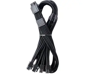 CableMod PRO ModMesh C-Series černá / PCIe kabel / 12V-2x6 (16-pin) na 4x 8-pin / Corsair Type 4 & 3 / 60 cm