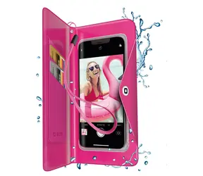 SBS Water Wallet růžová / Pouzdro / Voděodolné / Do 6,8” smartphonů