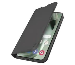 SBS Book Wallet Smooth černá / Pouzdro typu kniha / pro Samsung Galaxy S24 FE