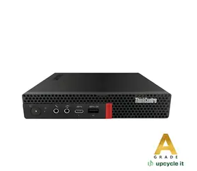 Upcycle IT Lenovo ThinkCentre M720Q Tiny černá / Mini PC / Intel Core i5-8400T / 16GB DDR4 / 256GB SSD / Win 11 Pro
