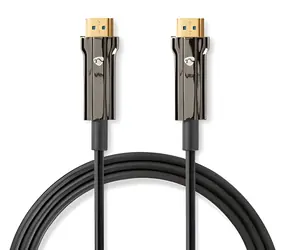 Nedis Ultra High Speed HDMI AOC 30 m černá / Kabel HDMI / 8K 60 Hz / 48 Gbps / Ethernet