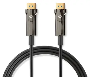 Nedis Ultra High Speed HDMI AOC 50 m černá / Kabel HDMI / 8K 60 Hz / 48 Gbps / Ethernet