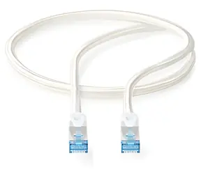 Nedis SFTP CAT6A 5m stříbrná / Patch kabel / RJ45-RJ45 / Snagless