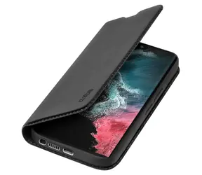 SBS Book Wallet Lite pro Samsung Galaxy S23 Ultra černá / Pouzdro / Flipové / Stojánek / Kapsa na kartu