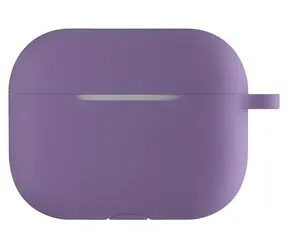 Devia Silicone Suit Case fialová / Pouzdro pro Apple AirPods Pro 2 / Silikonové