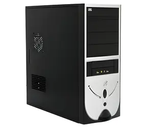 ACUTAKE ACU-SMILE-SB stříbrná / Počítačová skříň / Midi Tower / Micro ATX / bez zdroje