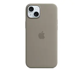 Apple Silikonový kryt s MagSafe pro iPhone 15 Plus jílově šedá / Pouzdro / MagSafe