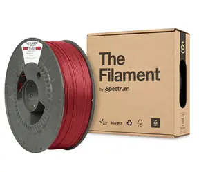 Spectrum The Filament TPU-82A červená / Tiskový filament / TPU / flexibilní / 1.75 mm / 1 kg