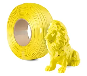 Spectrum ReFill PLA Silk Unmellow Yellow / Filament / 1,75 mm / 1 kg / bez cívky