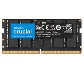 Crucial 32GB (1x32GB) DDR5 6400MHz / DDR5 / SO-DIMM / CL52