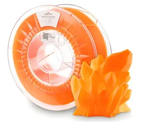 Spectrum PLA Crystal Neon Orange / Filament / PLA / 1.75 mm / 1 kg
