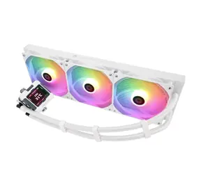 Thermalright Frozen Warframe ARGB bílá / AIO vodní chladič CPU / 3x 140 mm / 420 mm