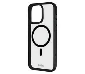 SBS Mag Frame černá / Kryt / MagSafe / pro iPhone 16 Pro Max