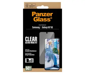 PanzerGlass UWF Samsung Galaxy A37 5G čirá / Tvrzené sklo / S aplikátorem