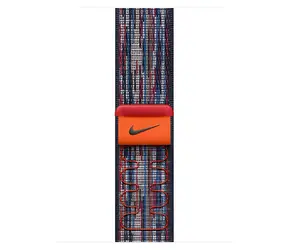 Apple Watch Nike Sport Loop 40mm Blue/Red / řemínek pro Apple Watch / 130–190 mm