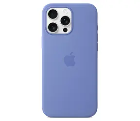 Apple iPhone 16 Pro Max Silicone Case MagSafe / Kryt / barvínkově fialová