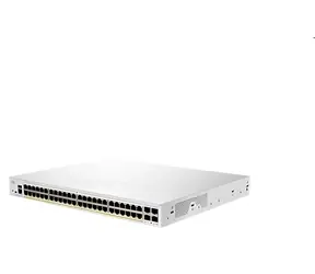 Cisco CBS250-48P-4X / Switch / 48x GbE RJ-45 / 4x SFP+ 10G / PoE+ 370W / REFRESH