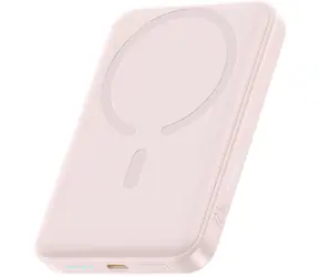 Baseus EnerFill FM11 Ultra-Mini růžová / Powerbanka / 10000 mAh / 22,5W / MagSafe / USB-C kabel 0,3 m