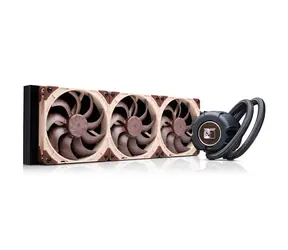 Noctua NL-LC1-42 černá/hnědá / AIO vodní chladič CPU / 3x 140 mm / 1500 RPM / 24,8 dB
