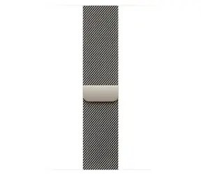 Apple Watch 46mm Natural Milanese Loop S/M / Řemínek kovový