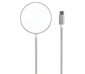 Epico UltraBase EO50 stříbrná / Bezdrátová nabíječka / Qi2 / Mag+