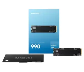 Samsung 990 2TB / SSD / M.2 NVMe PCI-E 4.0 / R:7250 MBps / W:6450 MBps / 5y