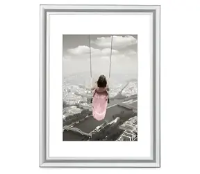 Hama Swing stříbrná / Rámeček / plastový / 30×40 cm