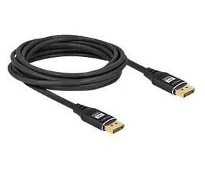 Delock černá / Kabel DisplayPort / DisplayPort 1.4 (M) - DisplayPort 1.4 (M) / 5 m / 8K60Hz