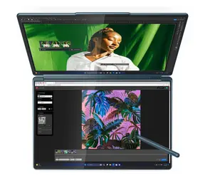 Lenovo Yoga Book 9 14IAH10 modro-zelená / Notebook / 2x14" 2.8K T / Core Ultra 7 255H / 32GB / 1TB SSD / Intel Arc 140T