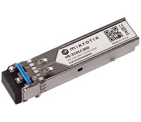 MikroTik HS-31DLC20D / Optický transceiver / SM / 20km / 1/2,5G / 1330nm / DDM