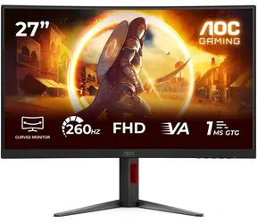 27" AOC Gaming C27G4Z2 černá / Fast VA / 1920x1080 / 260Hz / HDMI + DP / VESA