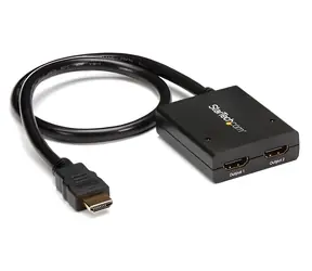 StarTech HDMI splitter 1×2 / Rozbočovač HDMI / 4K 30Hz / HDMI 1.4 / napájený