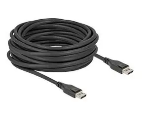 DeLock Kabel DisplayPort 1.4 (M) - DisplayPort 1.4 (M) 10 m aktivní / Kabel / DisplayPort 1.4 / 8K / 60 Hz