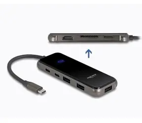 Delock Dokovací stanice / USB-C / Thunderbolt 3 / Thunderbolt 4 / Thunderbolt 5 / HDMI