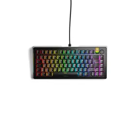 Glorious GMMK 3 Pro HE 75% - Fox HE (ISO UK) černá / herní 75% TKL / USB-C / ISO (UK) layout / Fox HE / RGB / 1.4m