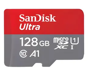SanDisk Ultra microSDXC 128GB + adaptér / Paměťová karta / Class 10 / UHS-I