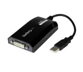 StarTech adaptér USB na DVI / 1920x1200 / Dual monitor / Externí grafická karta / Mac & Win