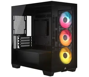 Corsair 2800X RS-R ARGB černá / Micro ATX / 3x 120 mm / ARGB / Tvrzené sklo