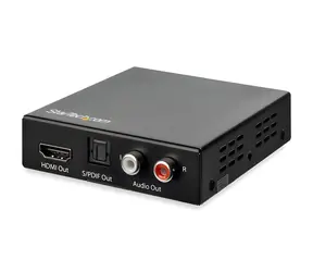 StarTech HDMI audio extraktor černá / 4K 60Hz / 5.1 kanálů / duální RCA výstup