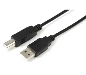MicroConnect USB 2.0 A-B 0,3 m černá / USB kabel / USB-A / USB-B / 480 Mbit/s