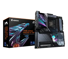 GIGABYTE Z890 AORUS MASTER AI TOP / Z890 / LGA 1851 / 4x DDR5 / PCIe x16 / 2x10GLAN / Wi-Fi 7 / E-ATX