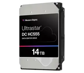 WD Ultrastar DC HC555 14TB / HDD / 3.5" SAS III / 7 200 rpm / 512MB cache / 5y / pro datová centra