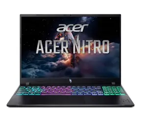 Acer Nitro V 16 černá / Notebook / 16" WUXGA IPS 180Hz / Intel Core 9 270H 2,7 GHz / 16GB DDR5 / 1TB SSD / RTX 5070 8GB