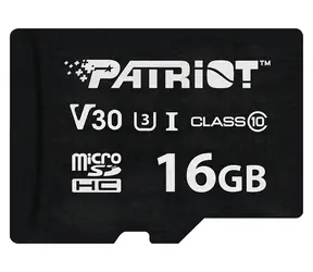 Patriot VX V30 U3 / Paměťová karta microSDHC / 16GB / UHS-I U3 / V30 / Class 10 / 90 MB/s