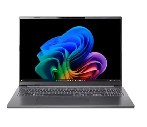 Acer Aspire 16 AI A16-A71M-R435 šedá / Notebook / 16" WUXGA / AMD Ryzen AI 7 445 / 32GB / 1TB SSD / Radeon 840M / W11H